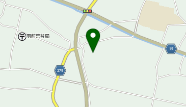 天童市役所 荒谷公民館の地図画像