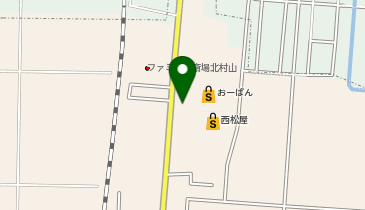 うさちゃんクリーニング おーばん村山店の地図画像