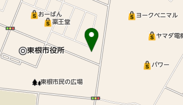 東根市商工会の地図画像
