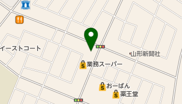とみひろ東根店の地図画像