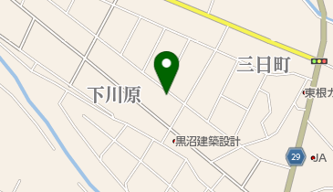 大江理容所の地図画像