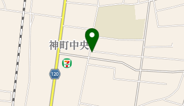 白ばら理容院の地図画像