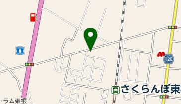 ヘアーサロンナミマツの地図画像