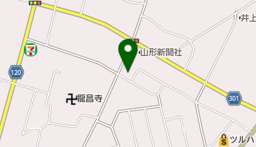 尾花沢市商店街協同組合の地図画像