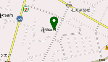 ゆり理容の地図画像