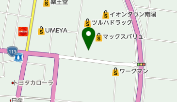 南陽コンタクトの地図画像
