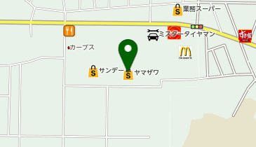 フジカラーパレットプラザヤマザワ南陽店の地図画像