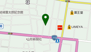 浦山整骨院の地図画像