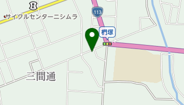 たけ美容室の地図画像
