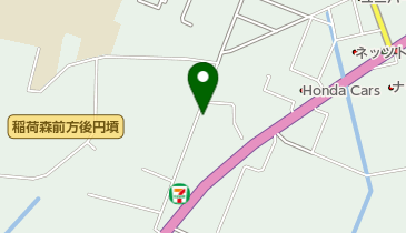 ハラ理容室の地図画像