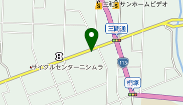 山木理容店の地図画像