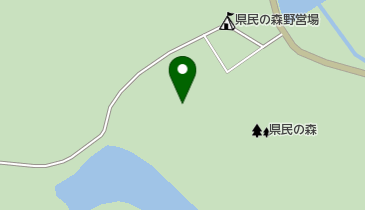 県民の森森林学習展示館の地図画像