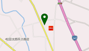 岸畜産の地図画像