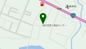 西川町福祉センターの地図画像