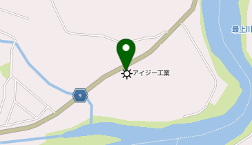 アイジー工業株式会社朝日町工場の地図画像