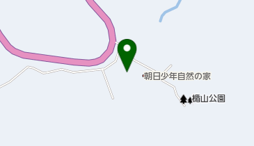 山形県朝日少年自然の家の地図画像