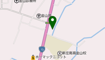 有限会社金山運輸の地図画像