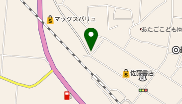 橋本美容室の地図画像