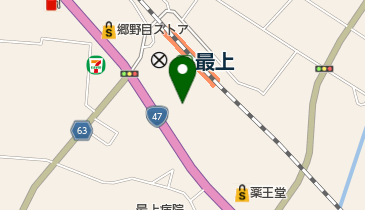 有限会社アラオ縫製 最上工場の地図画像