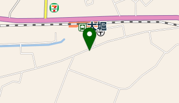 下山理容店の地図画像