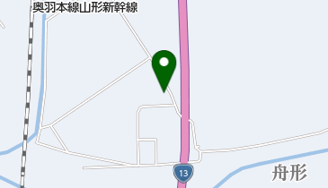 猿羽根自動車整備工場の地図画像