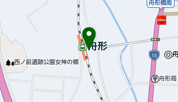 舟形町観光物産センターの地図画像