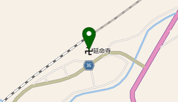 延命寺の地図画像