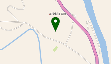 真室川町役場 安楽城地区総合施設の地図画像