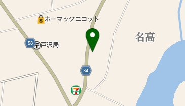株式会社アイシン精機戸沢工場の地図画像