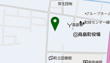 高畠ふれあいケアセンターの地図画像