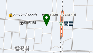 最上整体治療院の地図画像