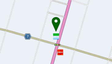 シャディサラダ館高畠店の地図画像