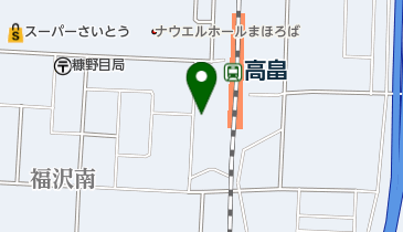 ホープ美容室の地図画像