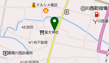 中野屋呉服店の地図画像