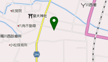 羽根田酒店の地図画像