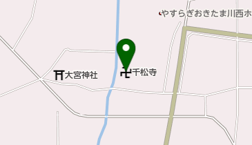 千松寺の地図画像
