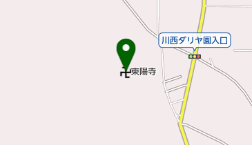 東陽寺の地図画像