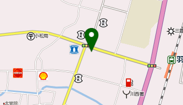 小松花屋の地図画像