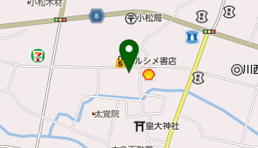 有限会社置賜農薬商会の地図画像