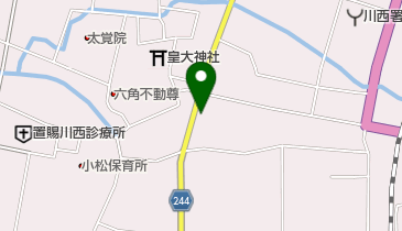 小川理容所の地図画像