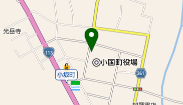 川部整体院の地図画像