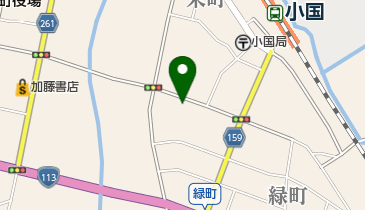 カネジュウアスモ店の地図画像
