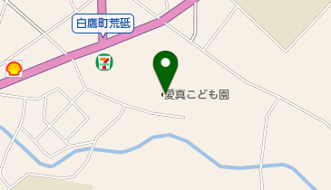 白鷹キリスト教会の地図画像