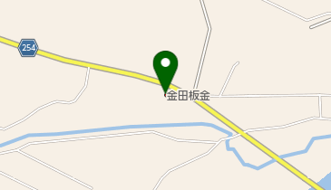 金田板金加工所の地図画像