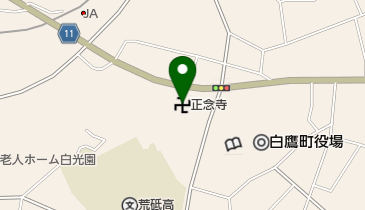 正念寺の地図画像