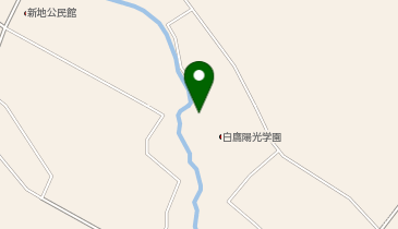 知的障がい者更生施設白鷹陽光学園の地図画像