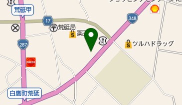 髪工房美生の地図画像