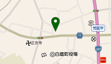 理容タンポポの地図画像