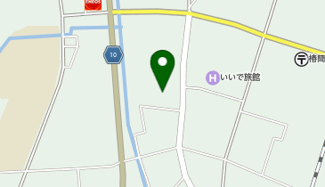 白椿地区公民館の地図画像