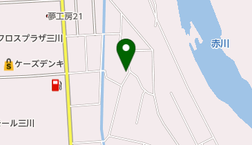 三川電設有限会社の地図画像